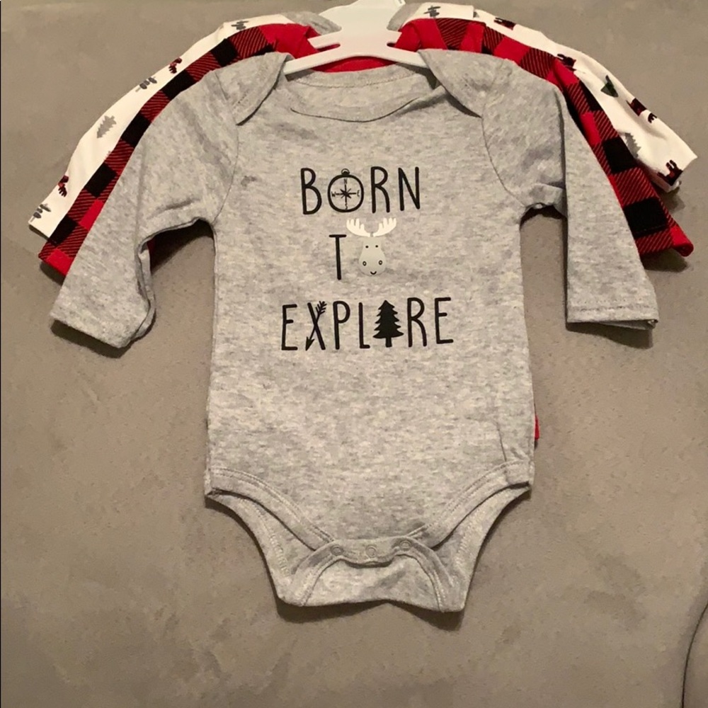 Boys 6-9months Long Sleeved Undershirts